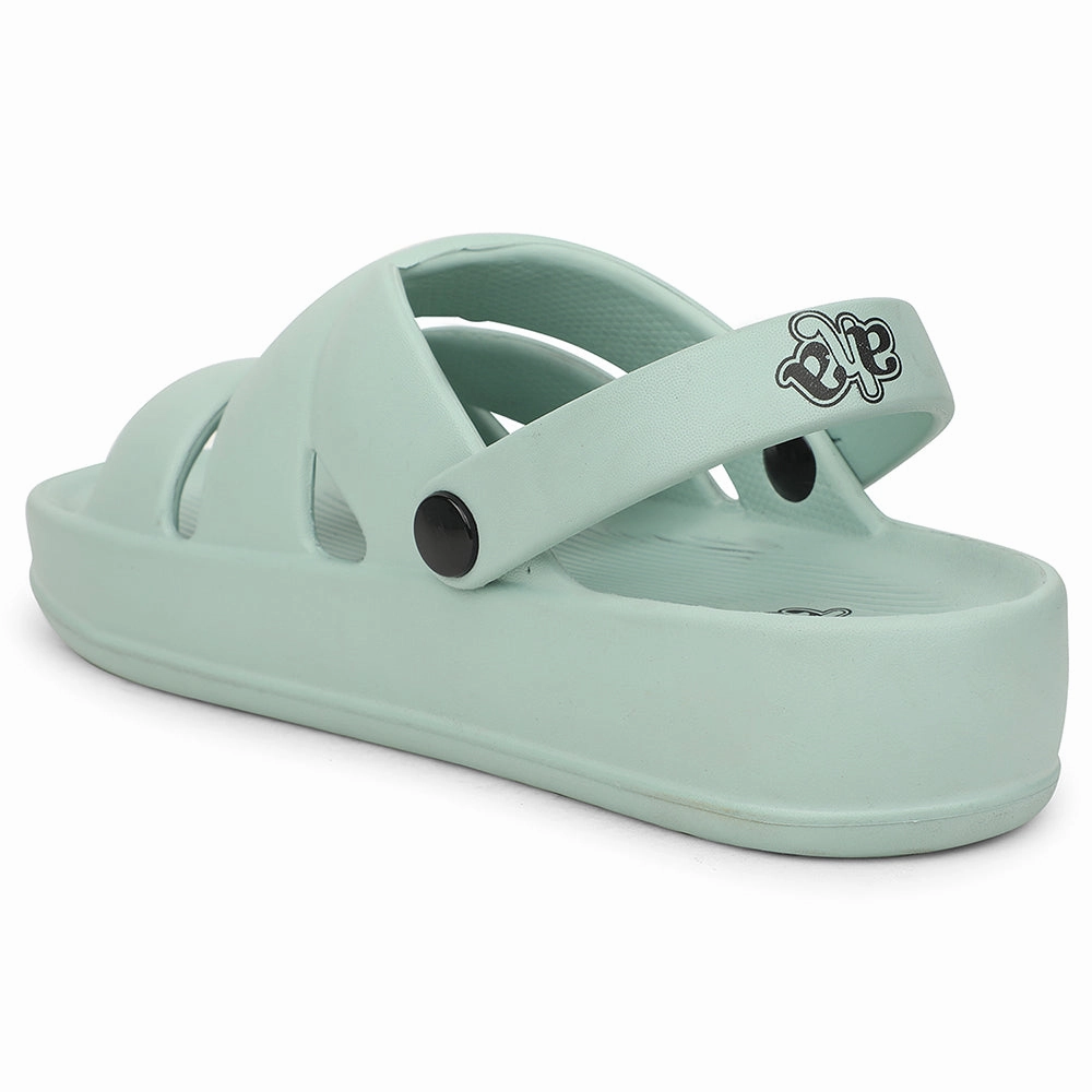 A-HA Sea Green Casual Slingback Clogs For Women FDL-1 By Liberty