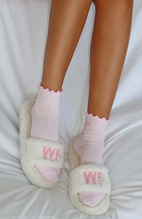 Ana Slipper Cream/Baby Pink