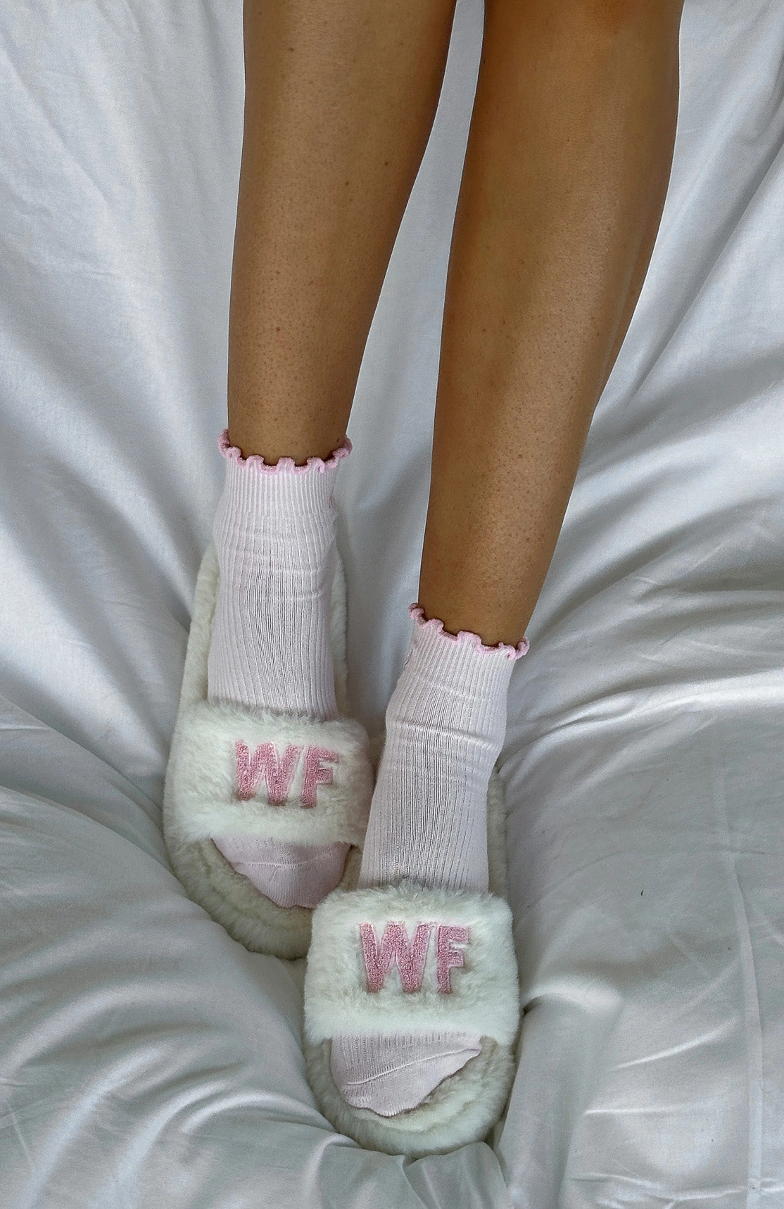Ana Slipper Cream/Baby Pink