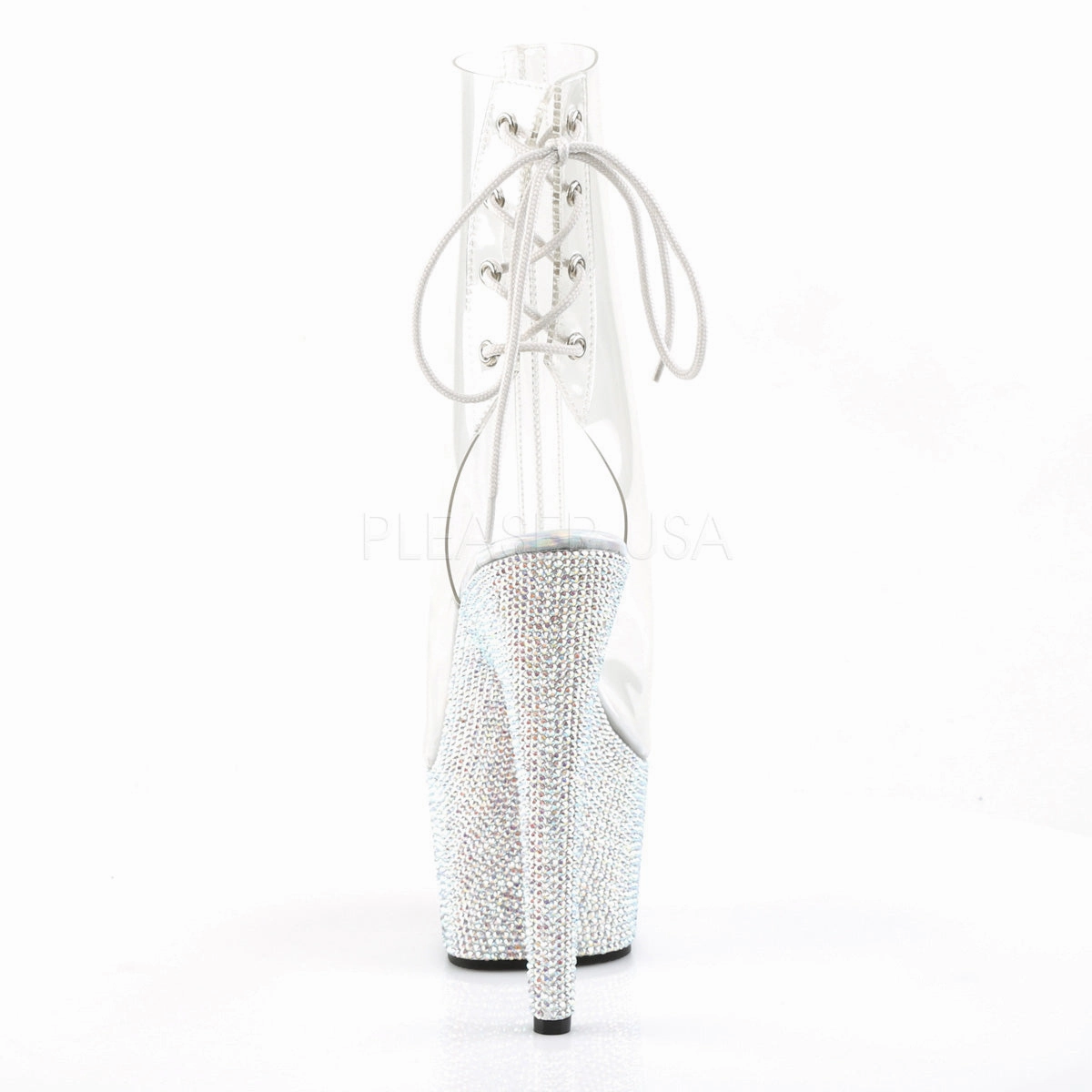 BEJEWELED-1018DM-7  Clear/Silver Multi RS