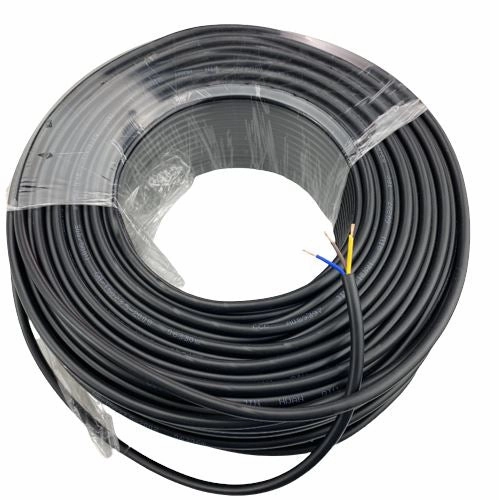 Black PVC Cable 3C x 70(1.5) 35m (Not Suitable for Home Use, For Export Use Only) | Model : CAB-B3070