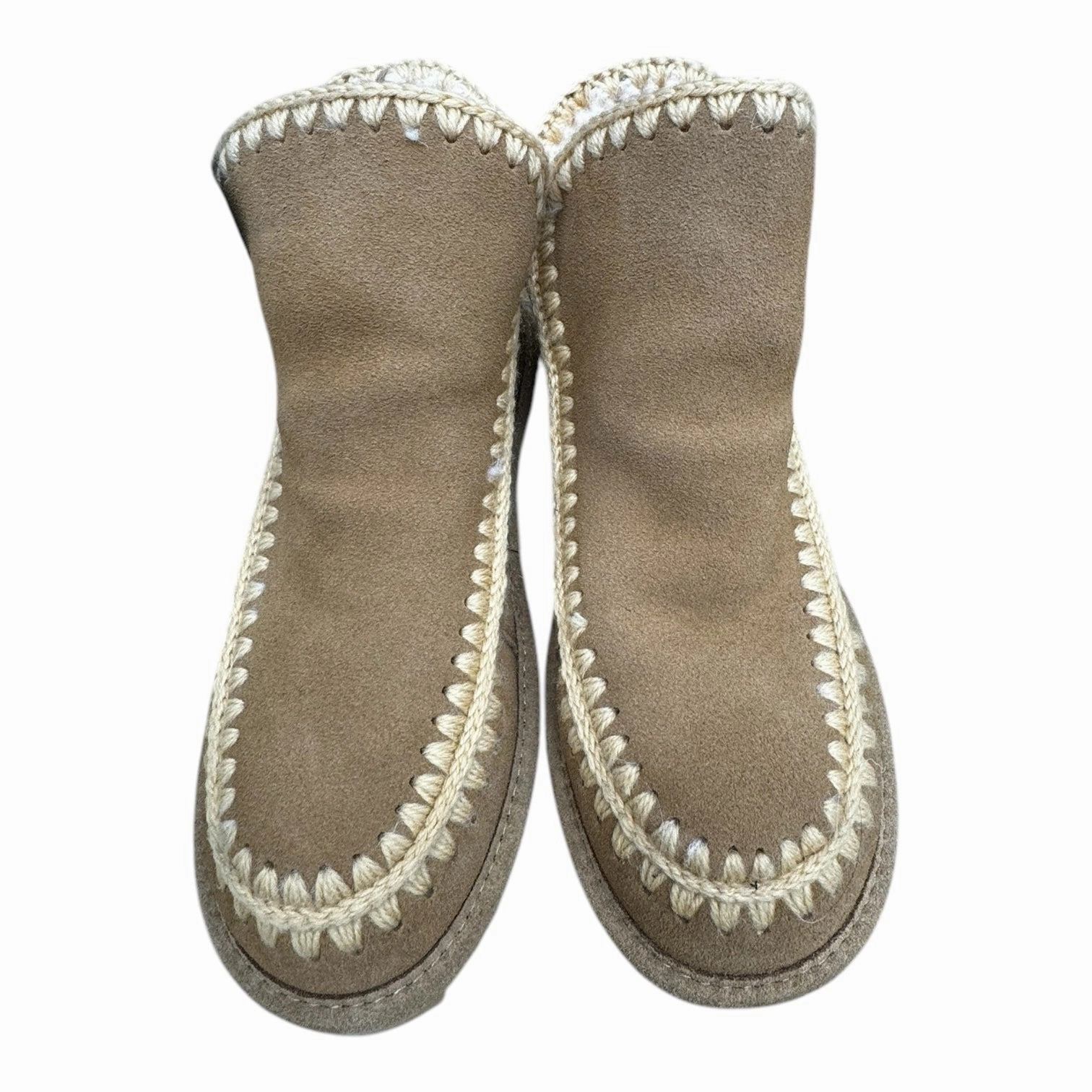 Boots Ankle Flats By Bearpaw In Brown, Size: 7