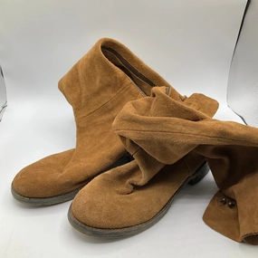 Boots Ankle Flats By Free People In Brown, Size: 6