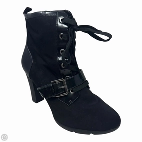 Boots Ankle Heels By Anne Klein In Black, Size: 8.5