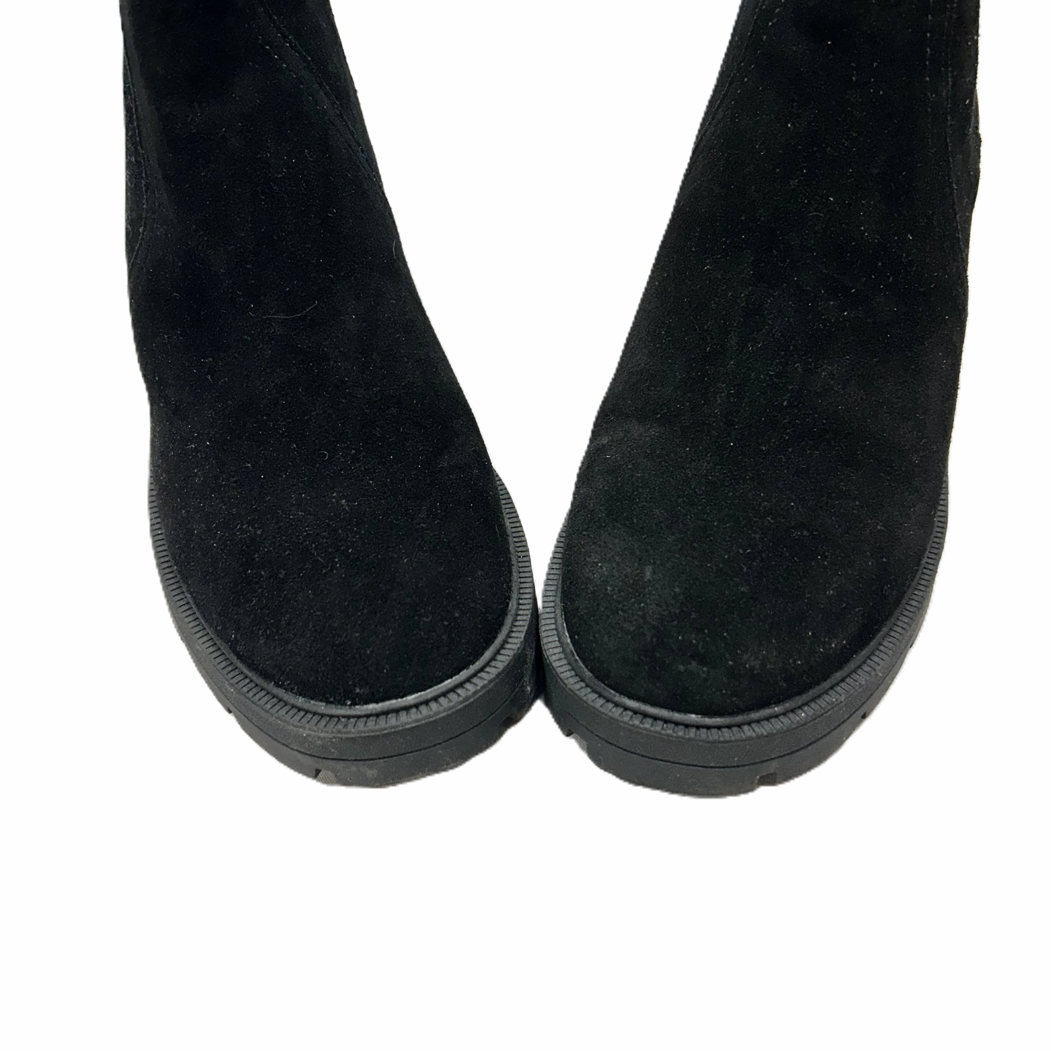 Boots Ankle Heels By Lucky Brand In Black, Size: 9