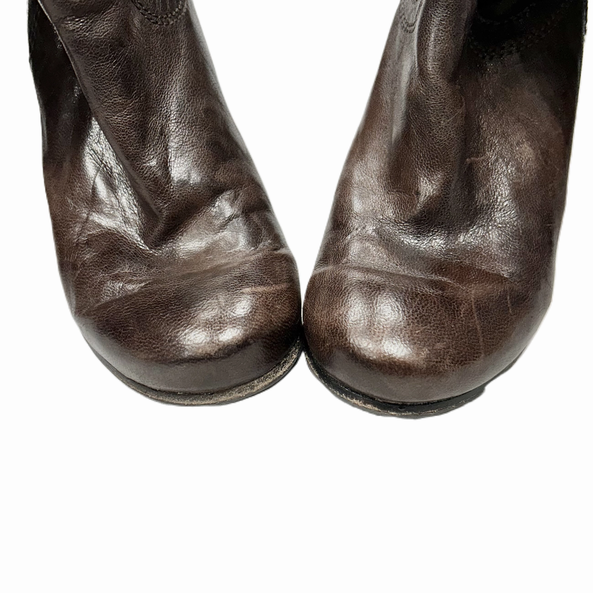 Boots Designer By Frye In Brown, Size: 6