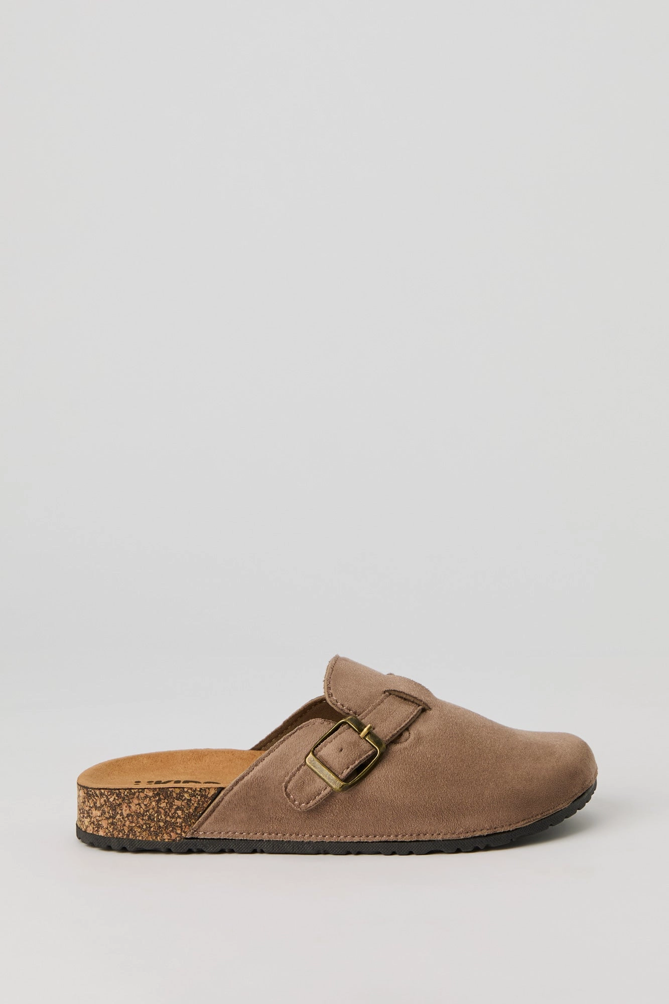 Boys Faux Suede Cork Slide