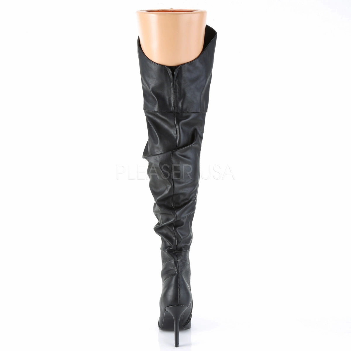 CLASSIQUE-3011  Black Faux Leather