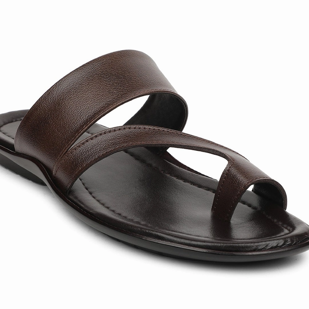 Coolers Brown Casual Slipper For Men COOL99-701 By Liberty
