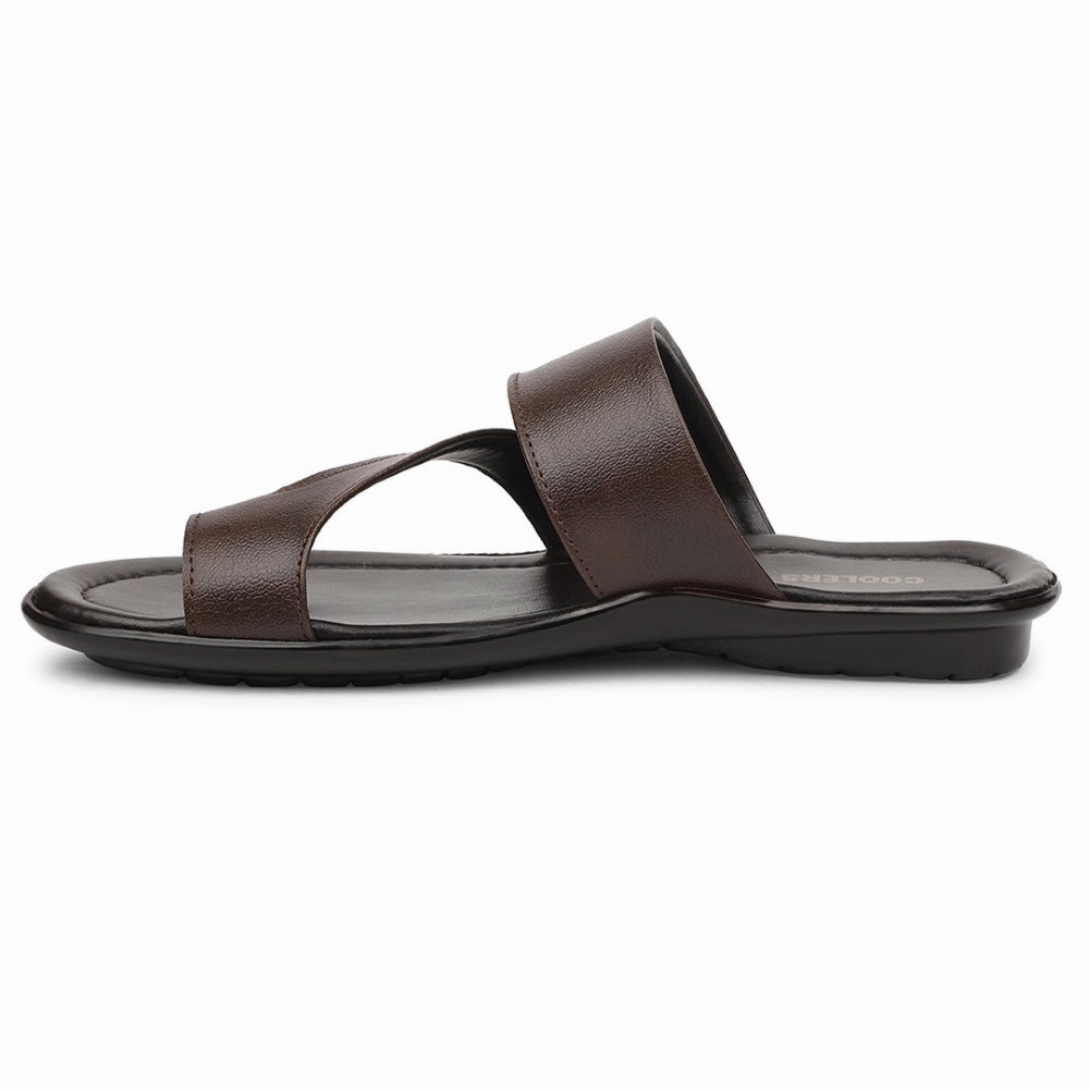 Coolers Brown Casual Slipper For Men COOL99-701 By Liberty