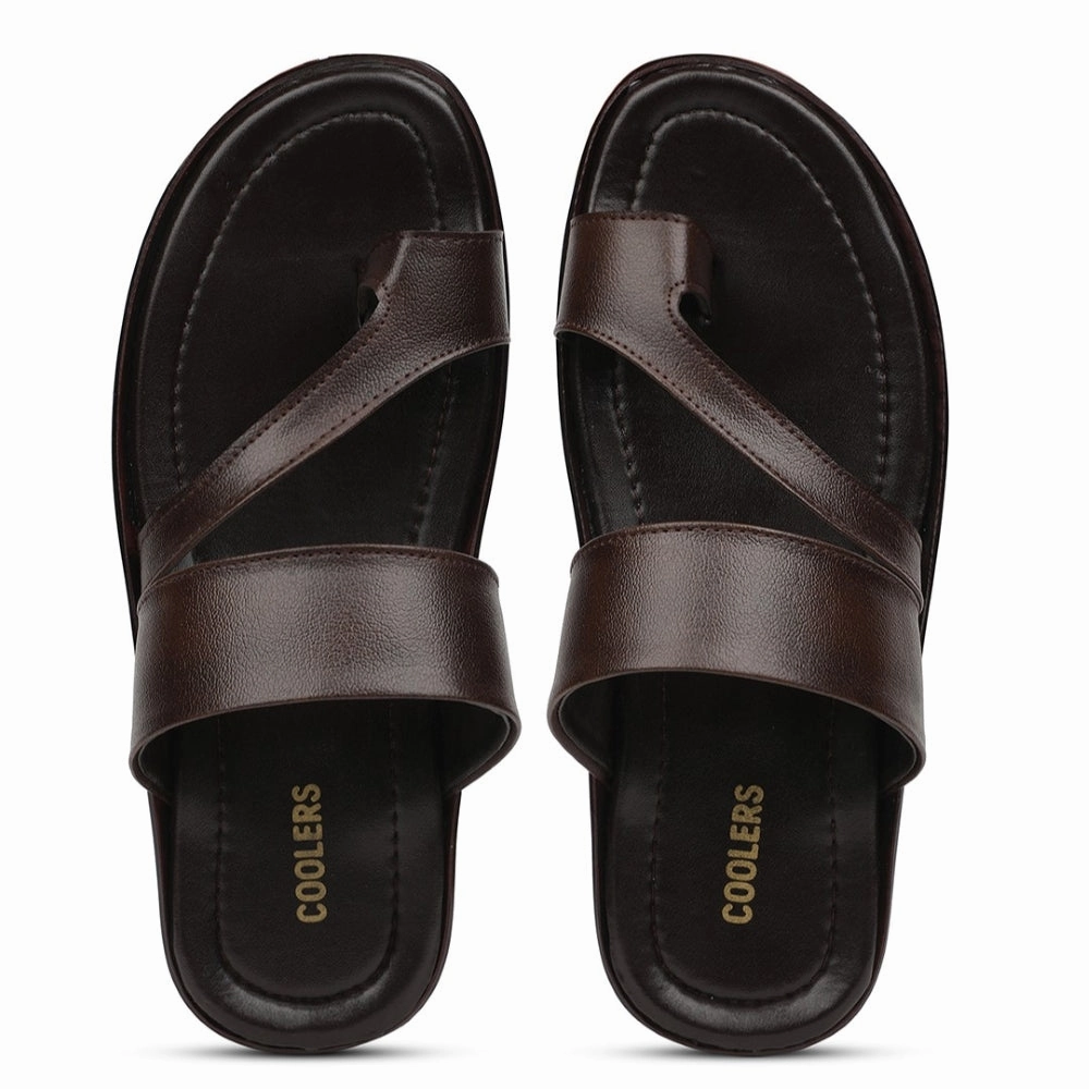 Coolers Brown Casual Slipper For Men COOL99-701 By Liberty
