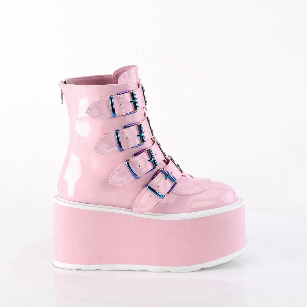 DAMNED-105  Baby Pink Holo Patent