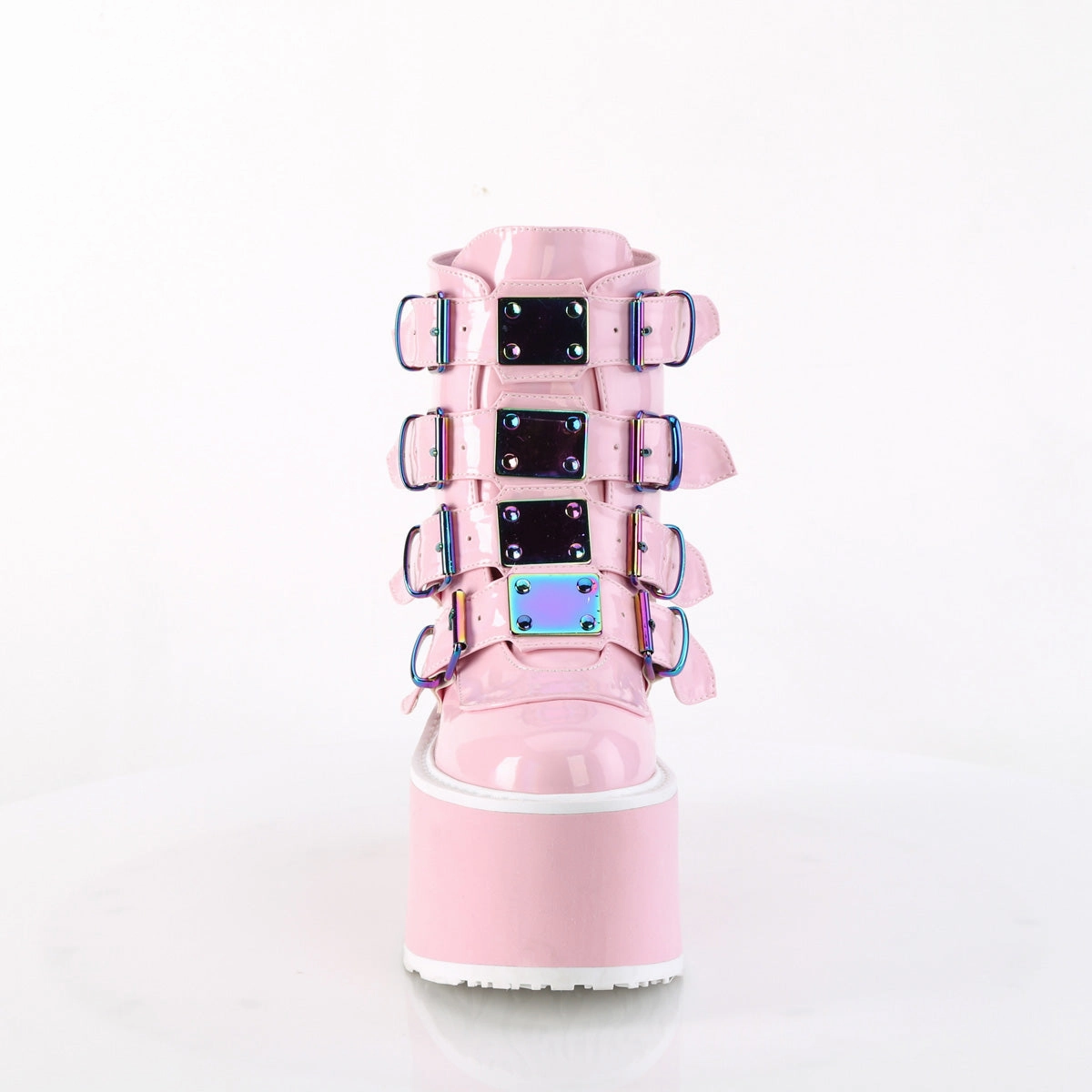 DAMNED-105  Baby Pink Holo Patent