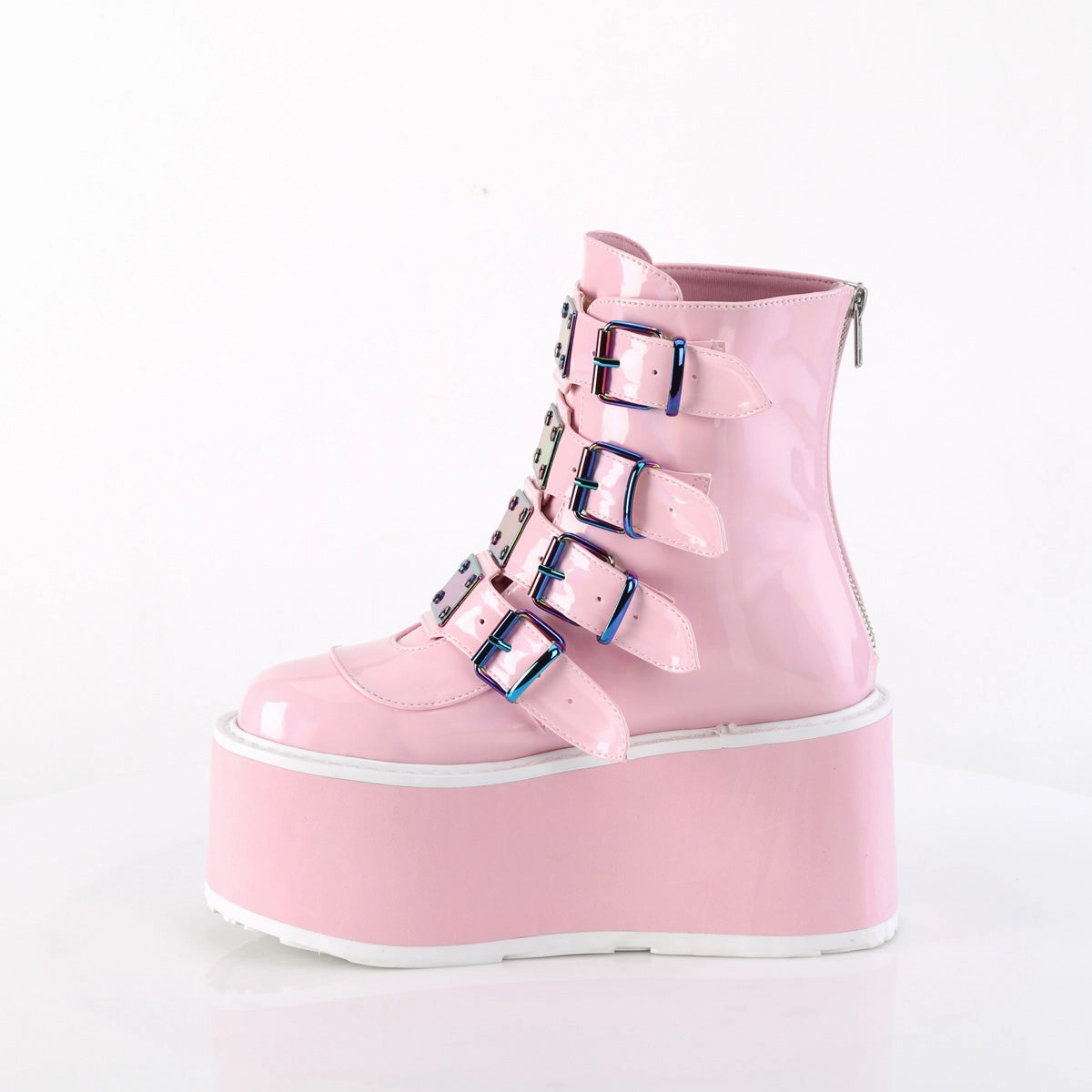 DAMNED-105  Baby Pink Holo Patent