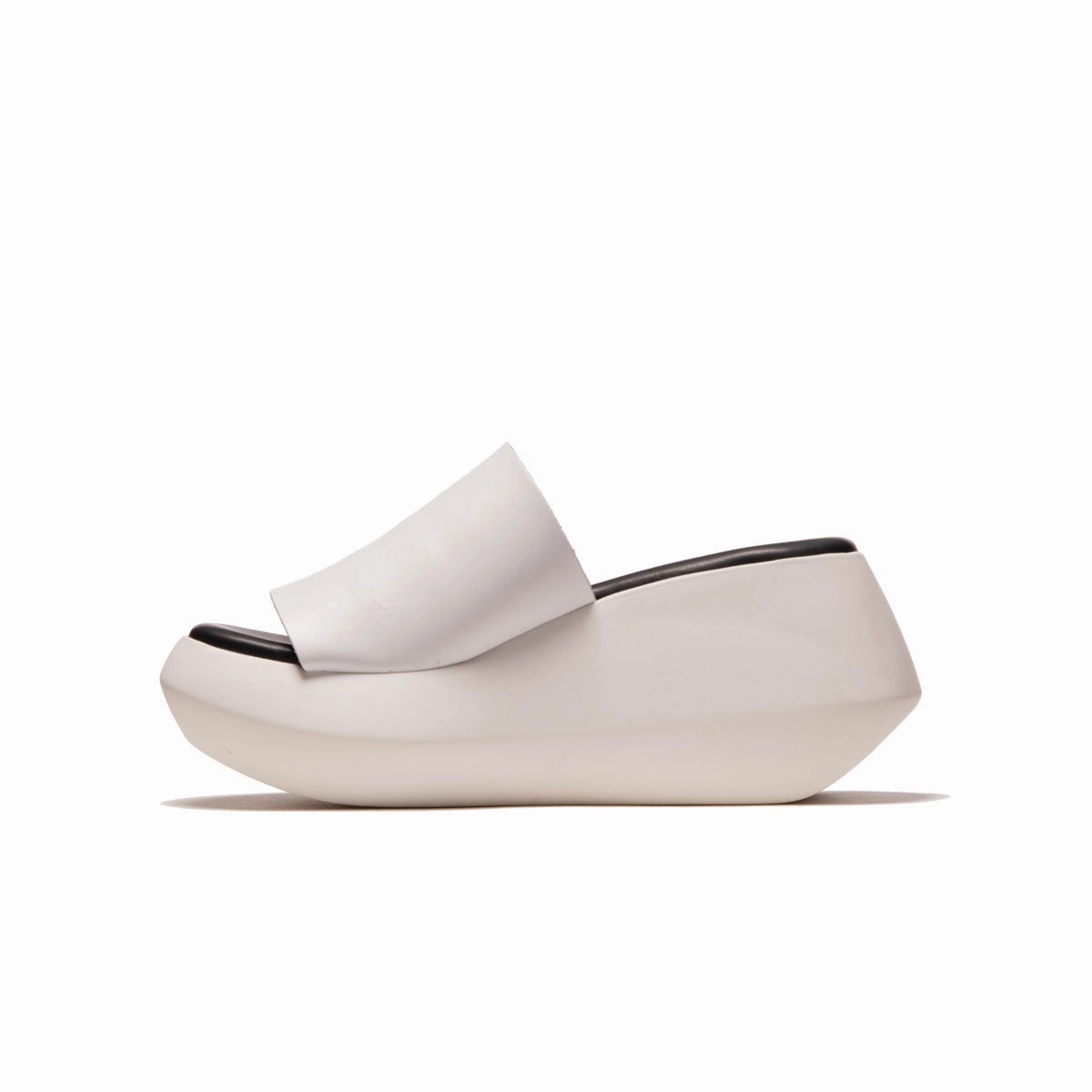 Dayo White Leather