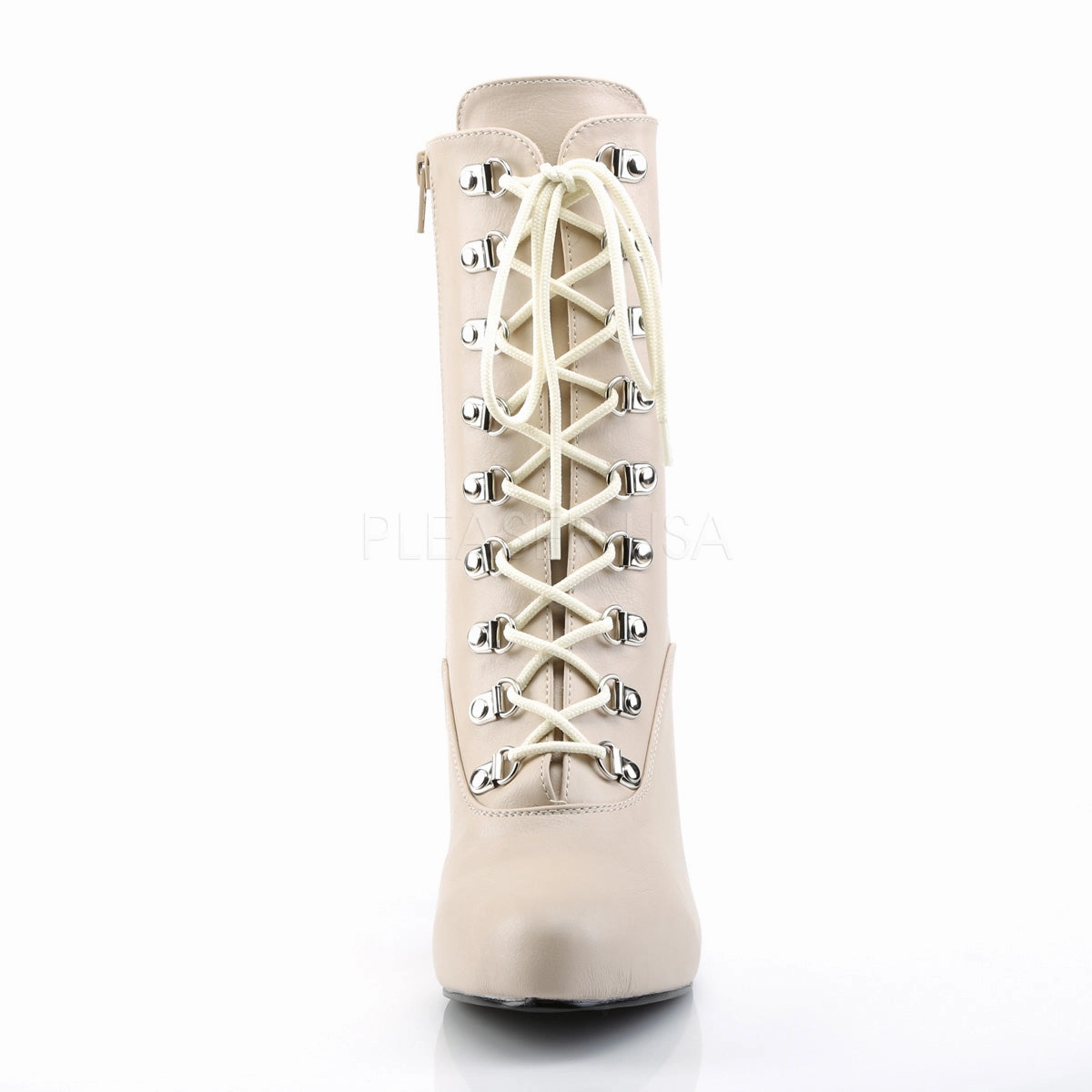 EVE-106  Cream Faux Leather