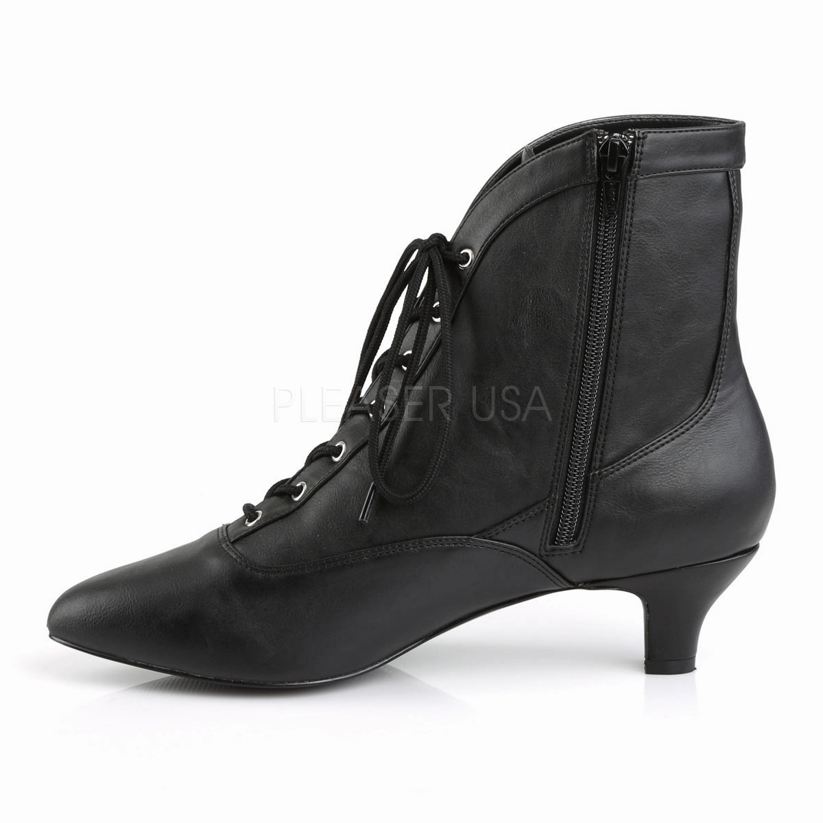 FAB-1005  Black Faux Leather