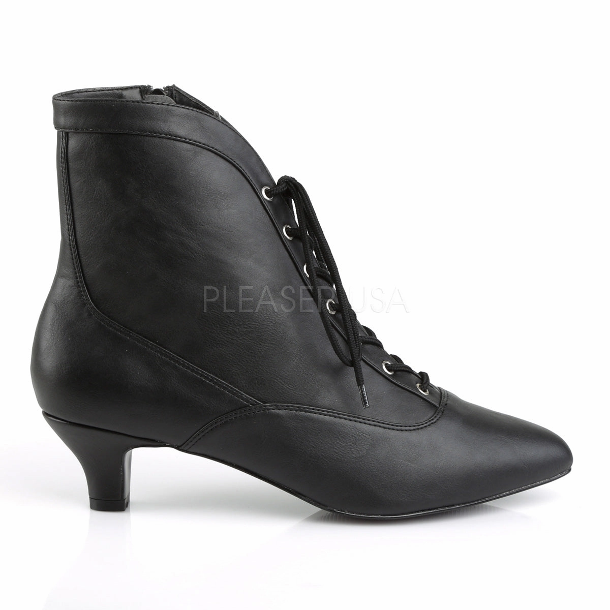 FAB-1005  Black Faux Leather
