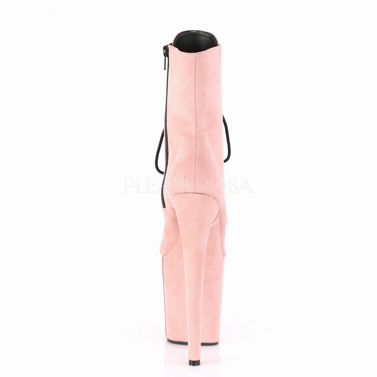FLAMINGO-1020FS  Baby Pink Faux Suede/Baby Pink Faux Suede