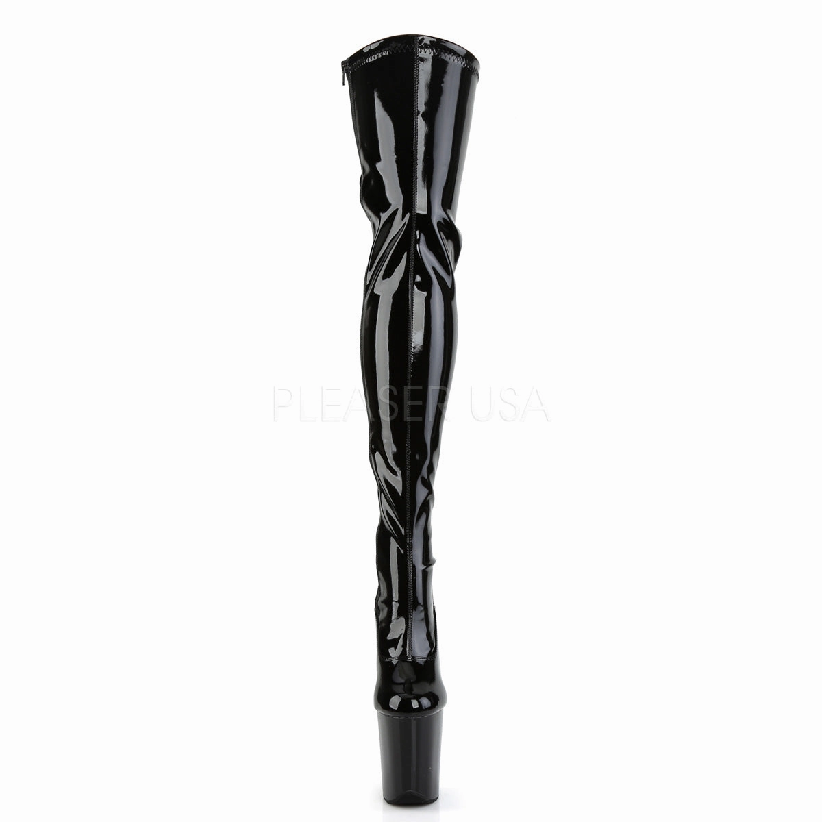 FLAMINGO-3063  Black Str Patent/Black