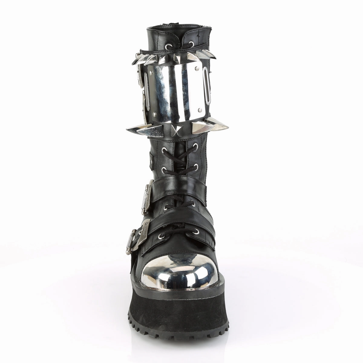 GRAVEDIGGER-250  Black Vegan Leather