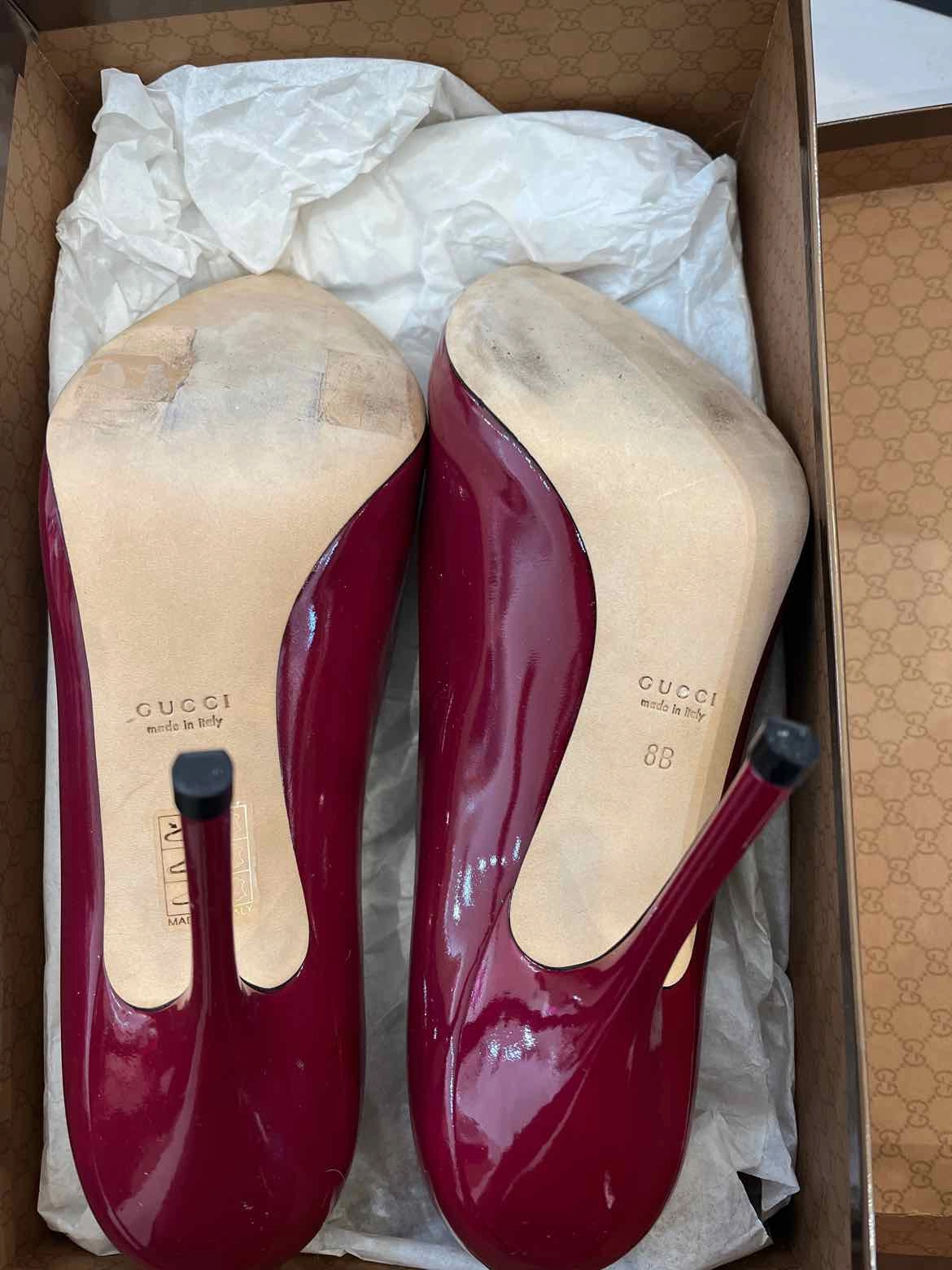 Gucci Raspberry Size 8 Shoes