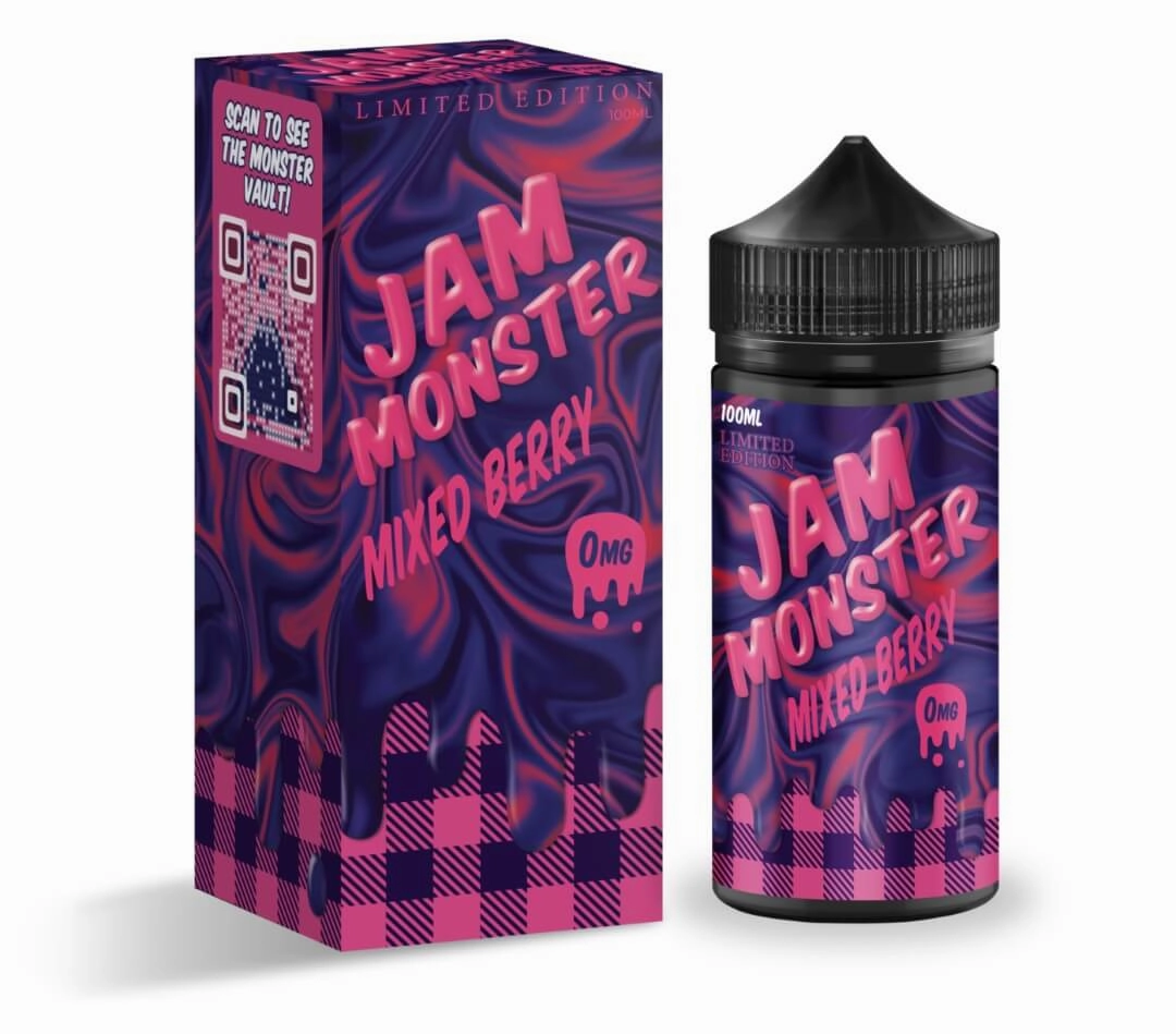 Jam Monster Mixed Berry eJuice