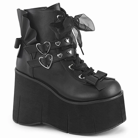 KERA-55  Black Vegan Leather