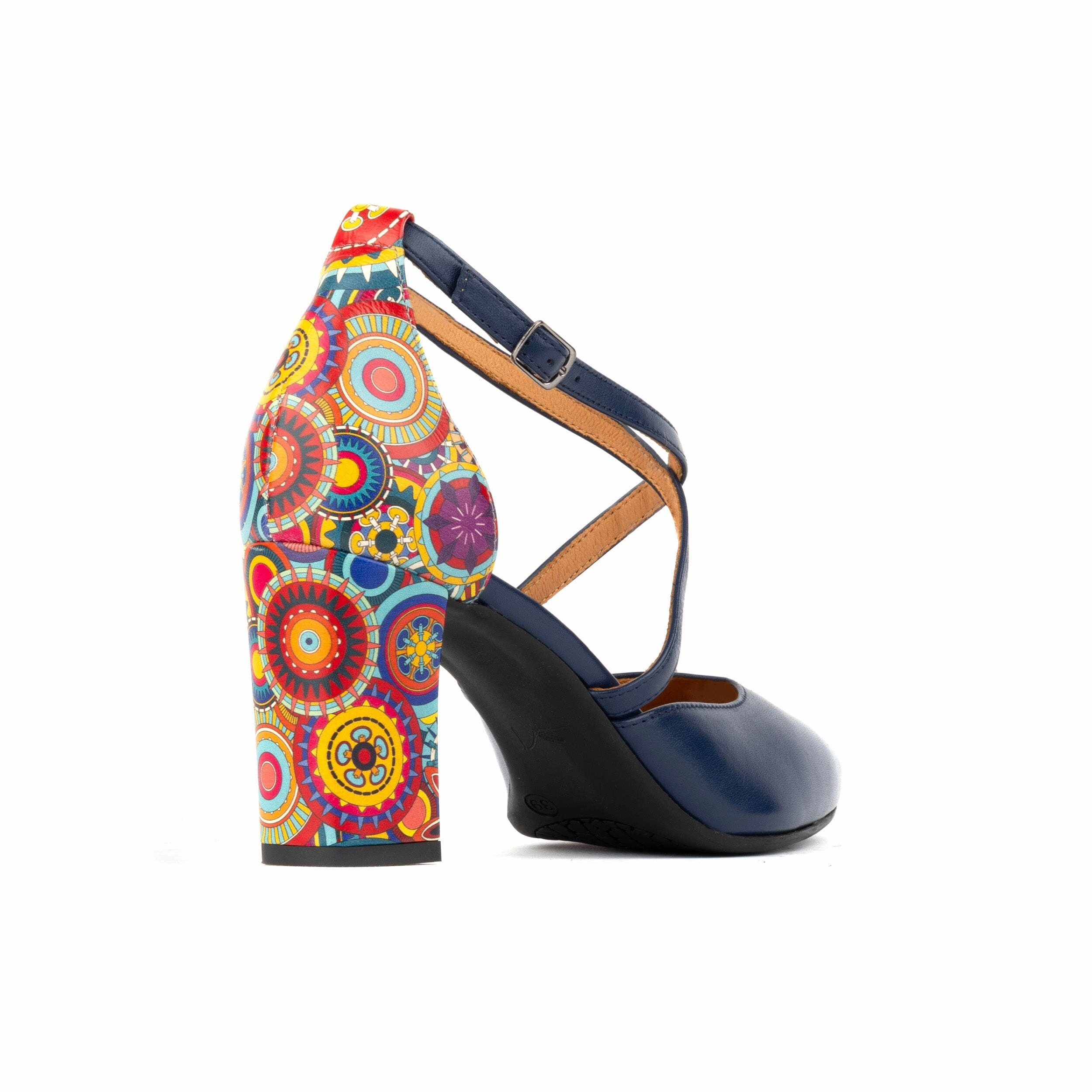 Kylie - Navy & Signature Print