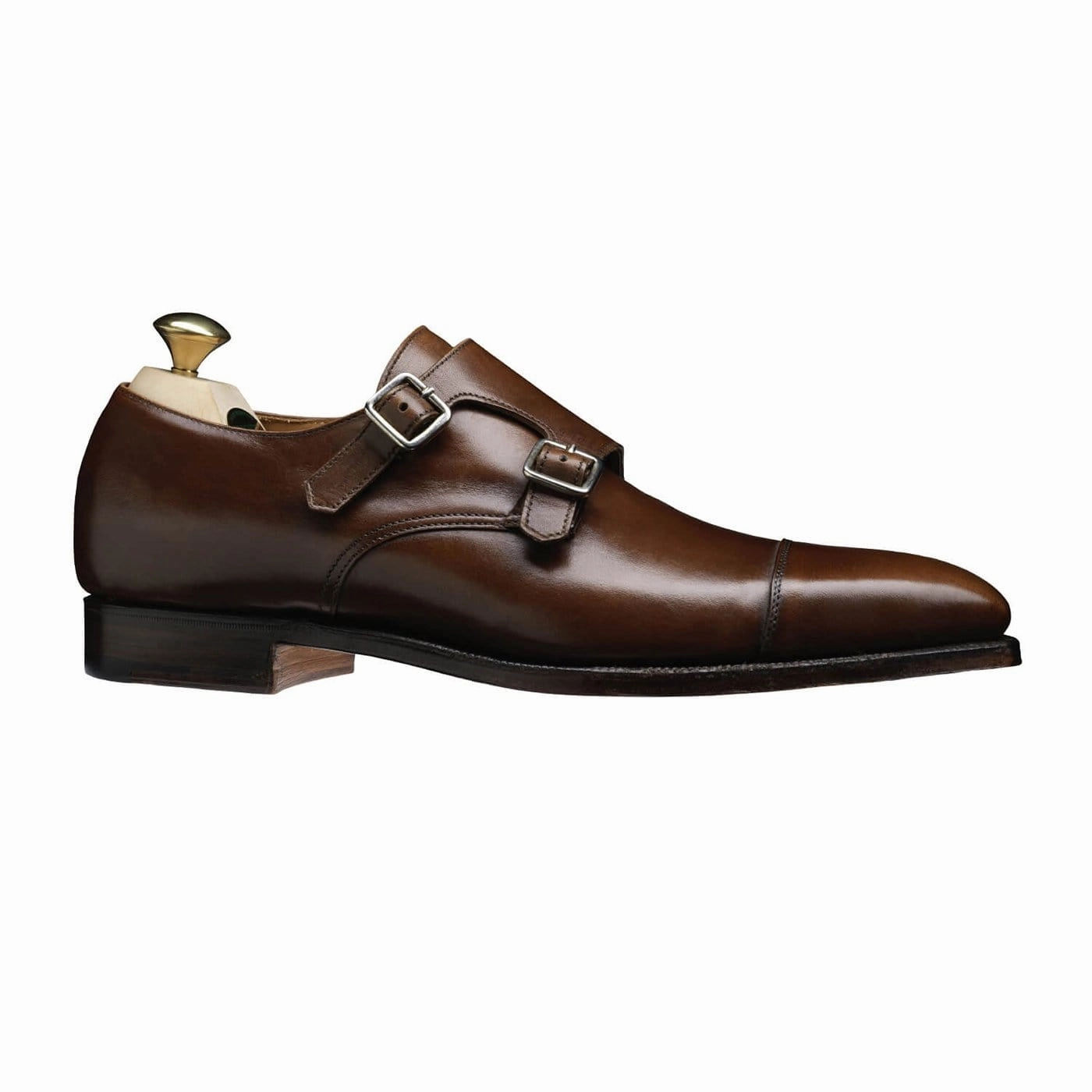 Lowndes Dark Brown Burnished Calf