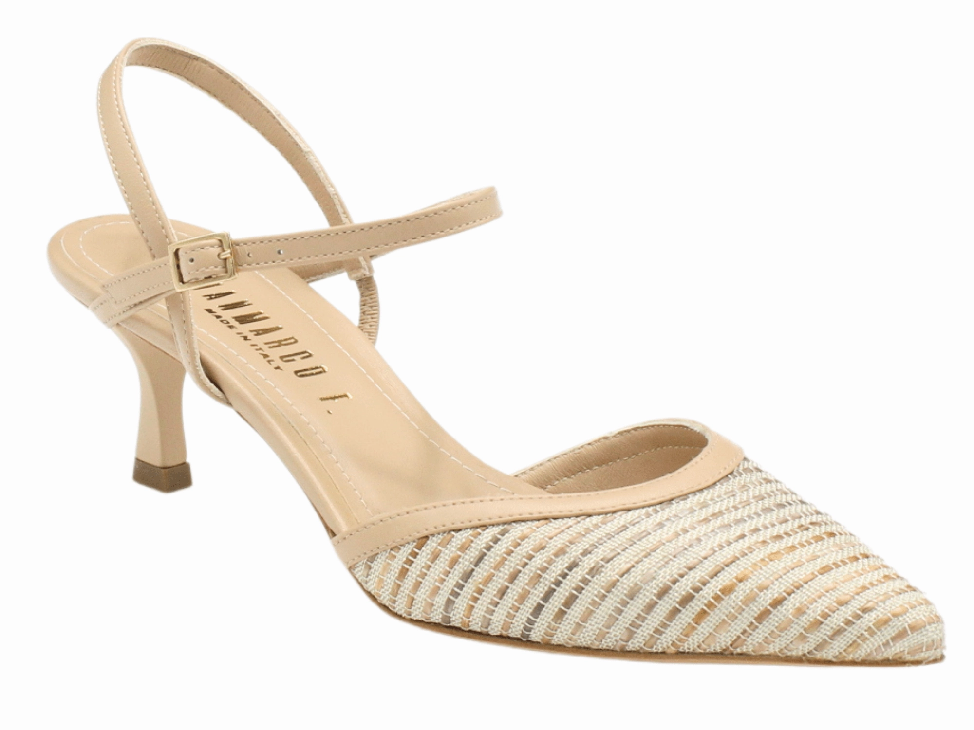 M222 Woven Slingback