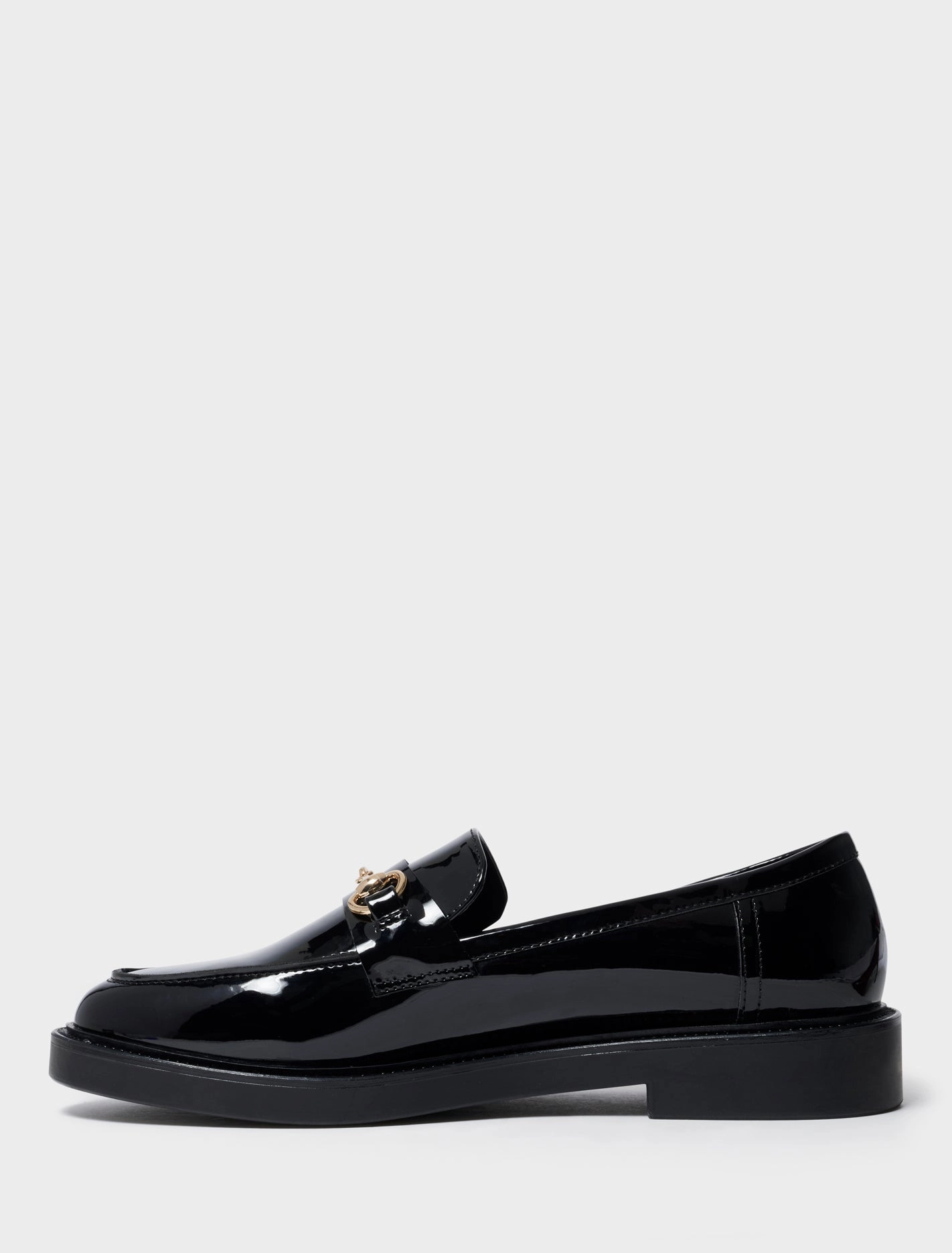 Mackenzie Bit Trim Chunky Flat Loafer