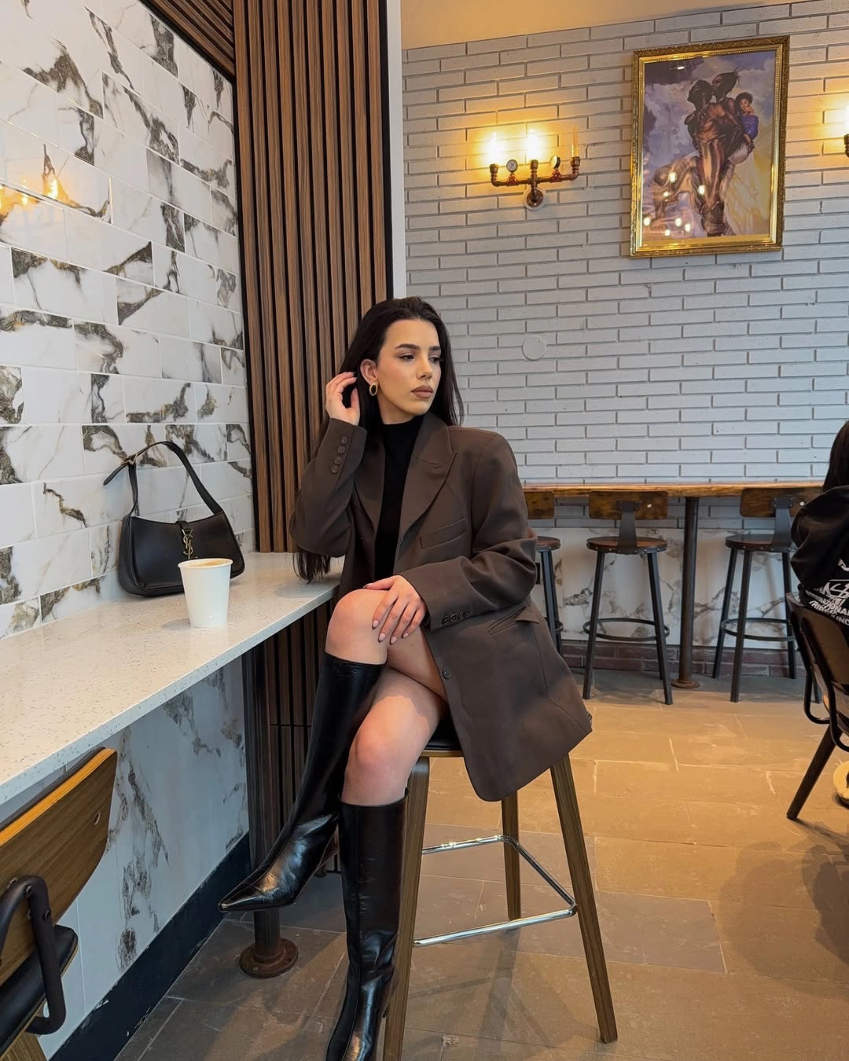 Merit Black Leather
