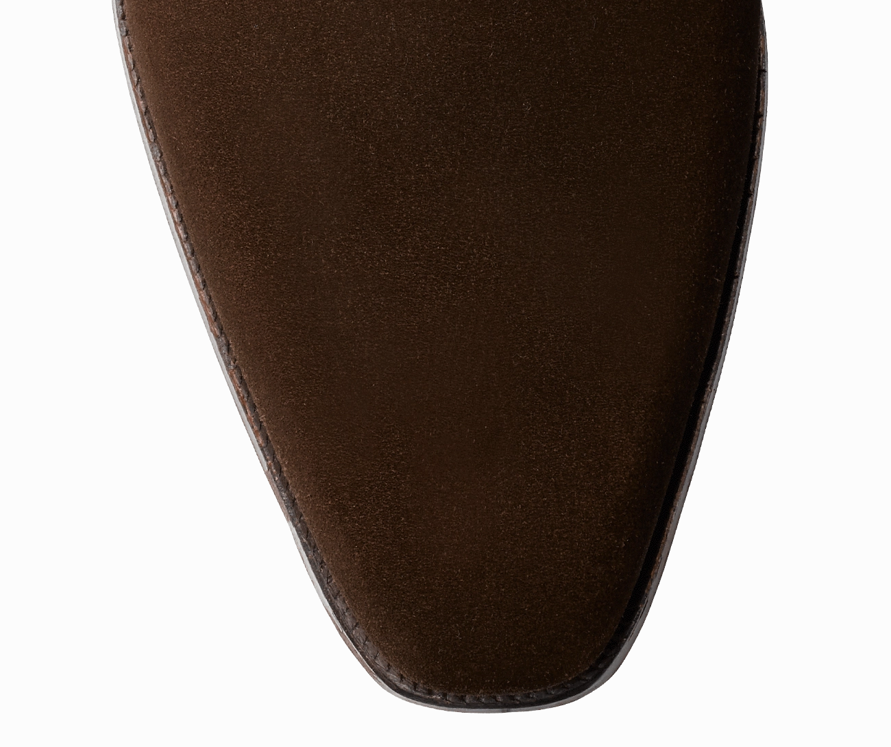 Monkton Dark Brown Calf Suede