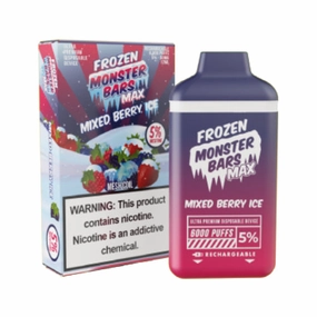Monster Bars MAX - 6000 - Mixed Berry Ice