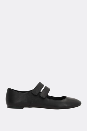 nappa mary-jane ballerinas with bow