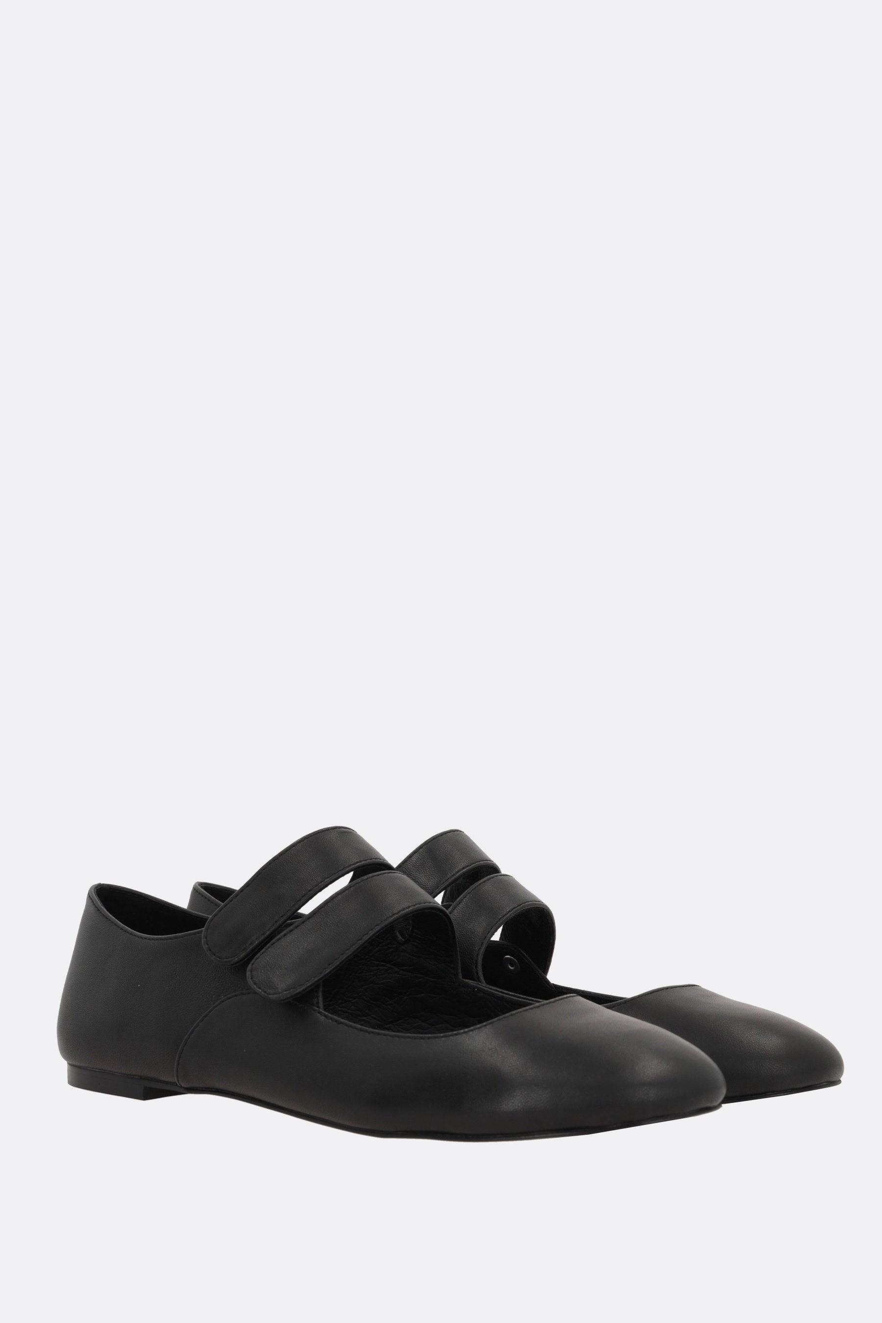 nappa mary-jane ballerinas with bow