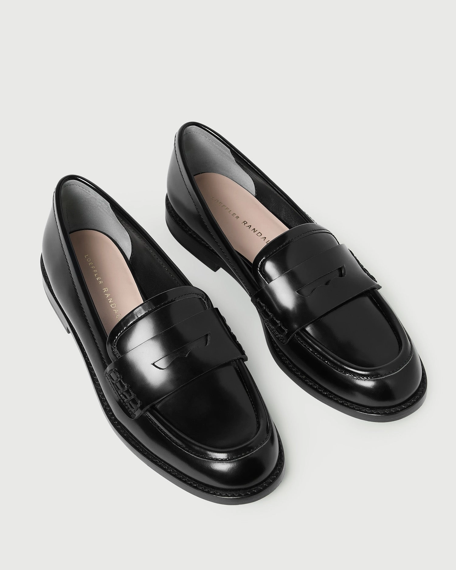 Rachel Black Leather Loafer