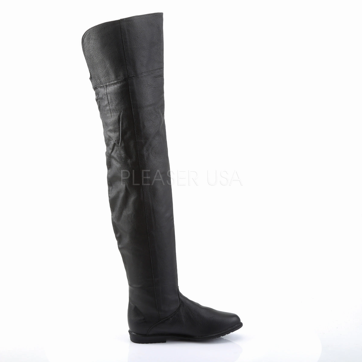 RAVEN-8826  Black Leather (P)