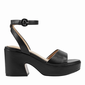 Razza Block Heel Platform Sandal