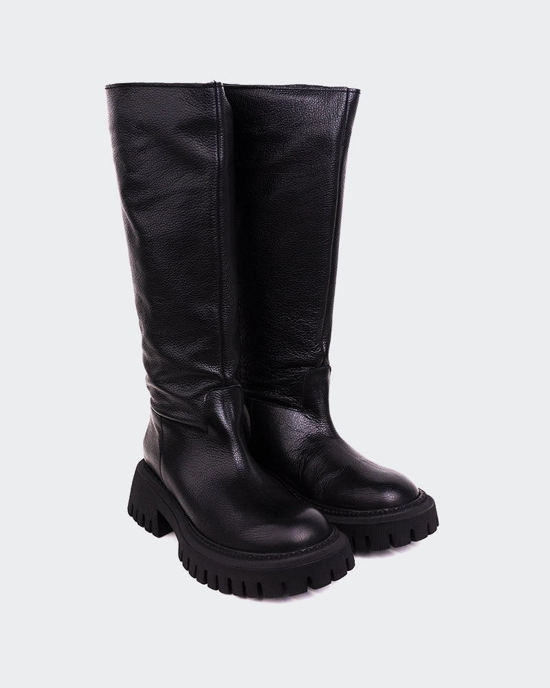 Rector Black Leather