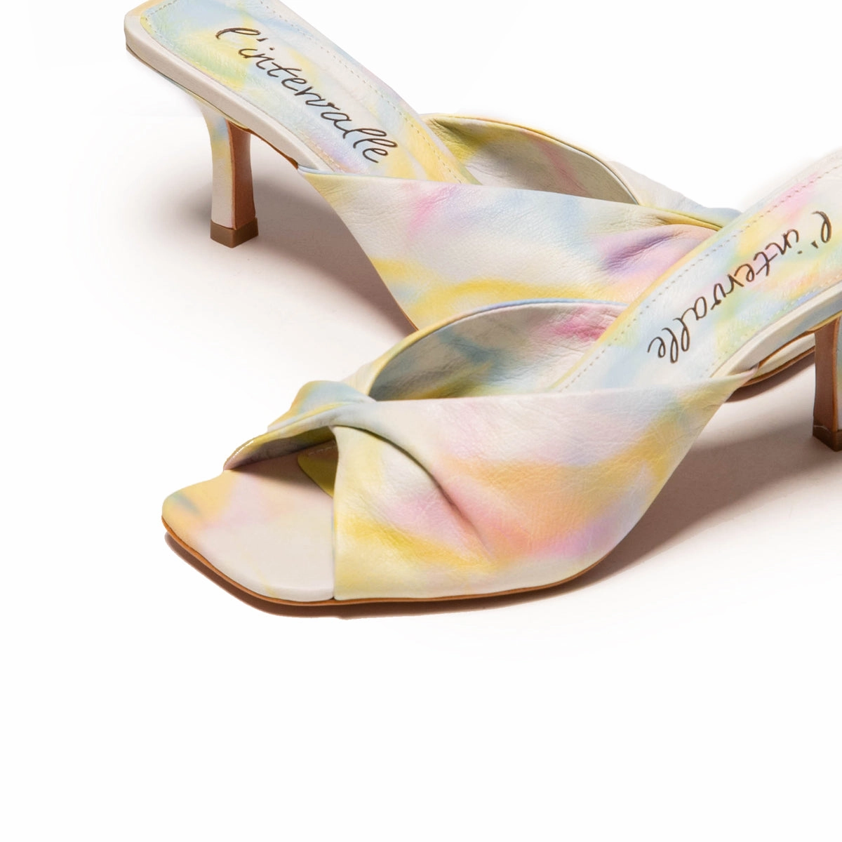 Regina Blue Tie Dye Leather