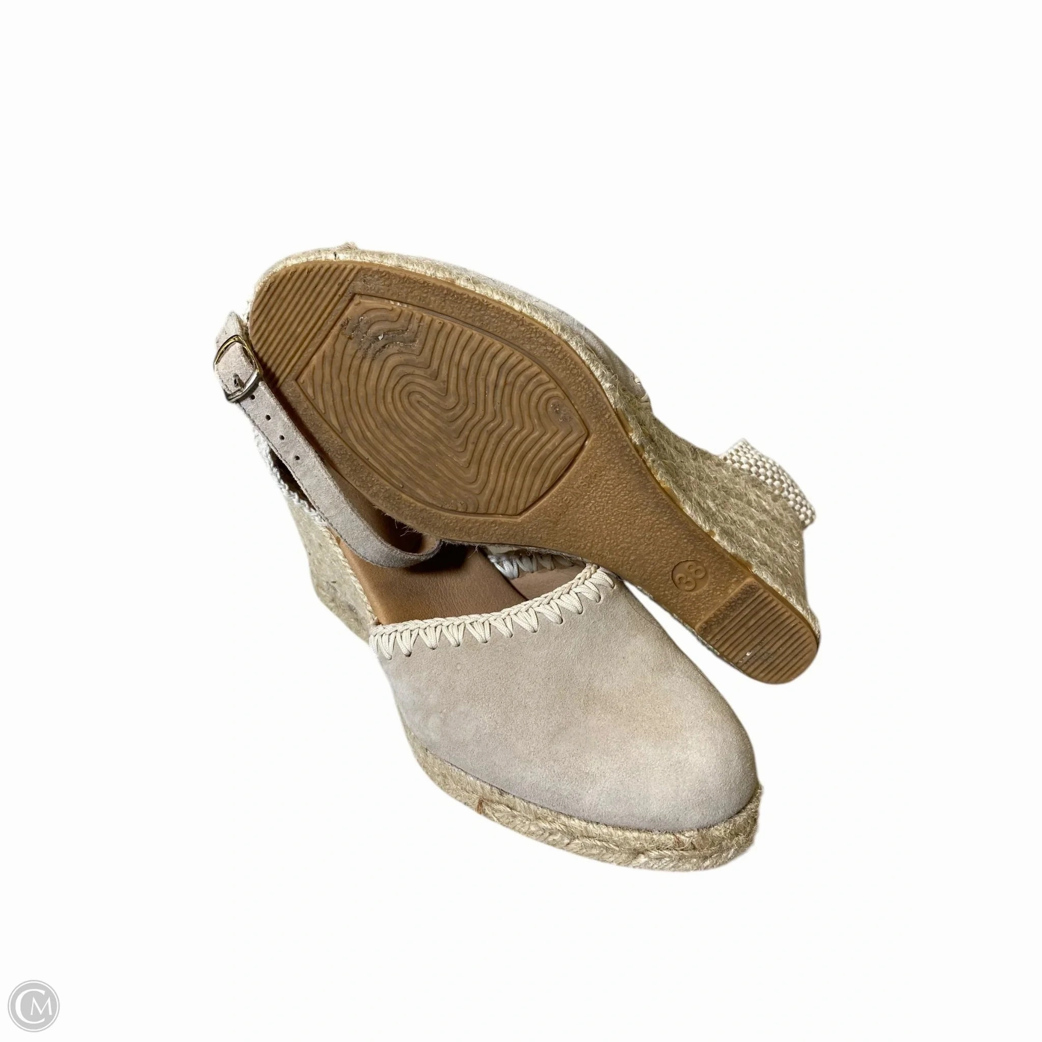 Sandals Flats By Cmc In Tan, Size: 7