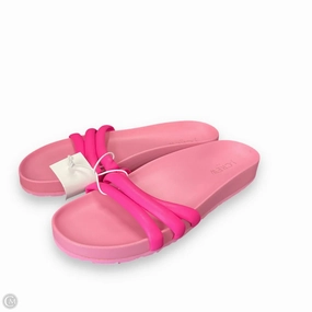 Sandals Flats By J. Crew In Pink, Size: 6