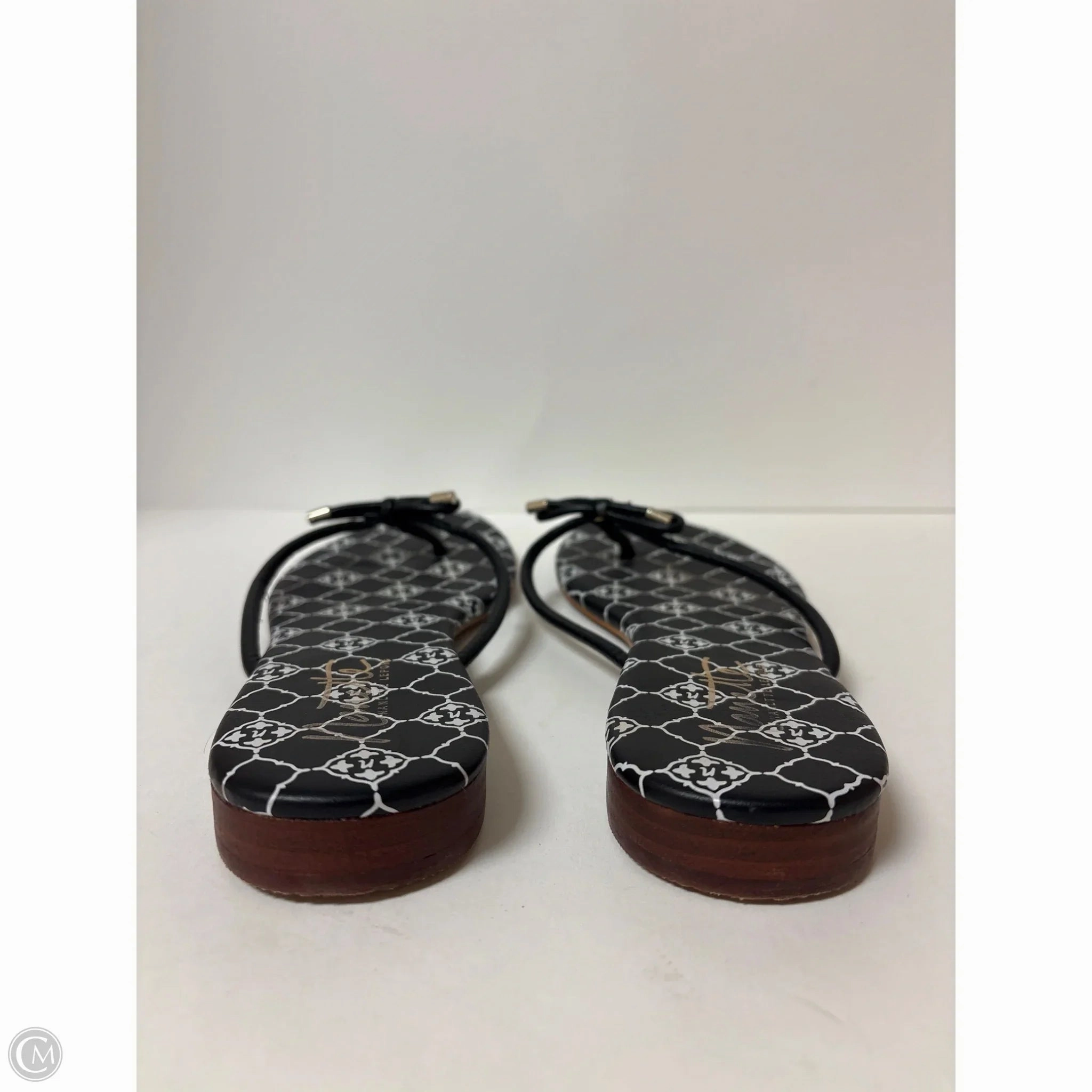 Sandals Flats By Nanette By Nanette Lepore In Black, Size: 9.5