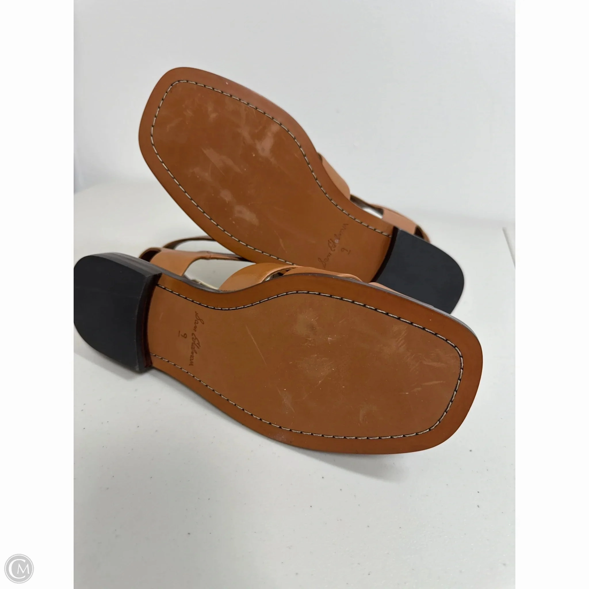 Sandals Flats By Sam Edelman In Tan, Size: 9