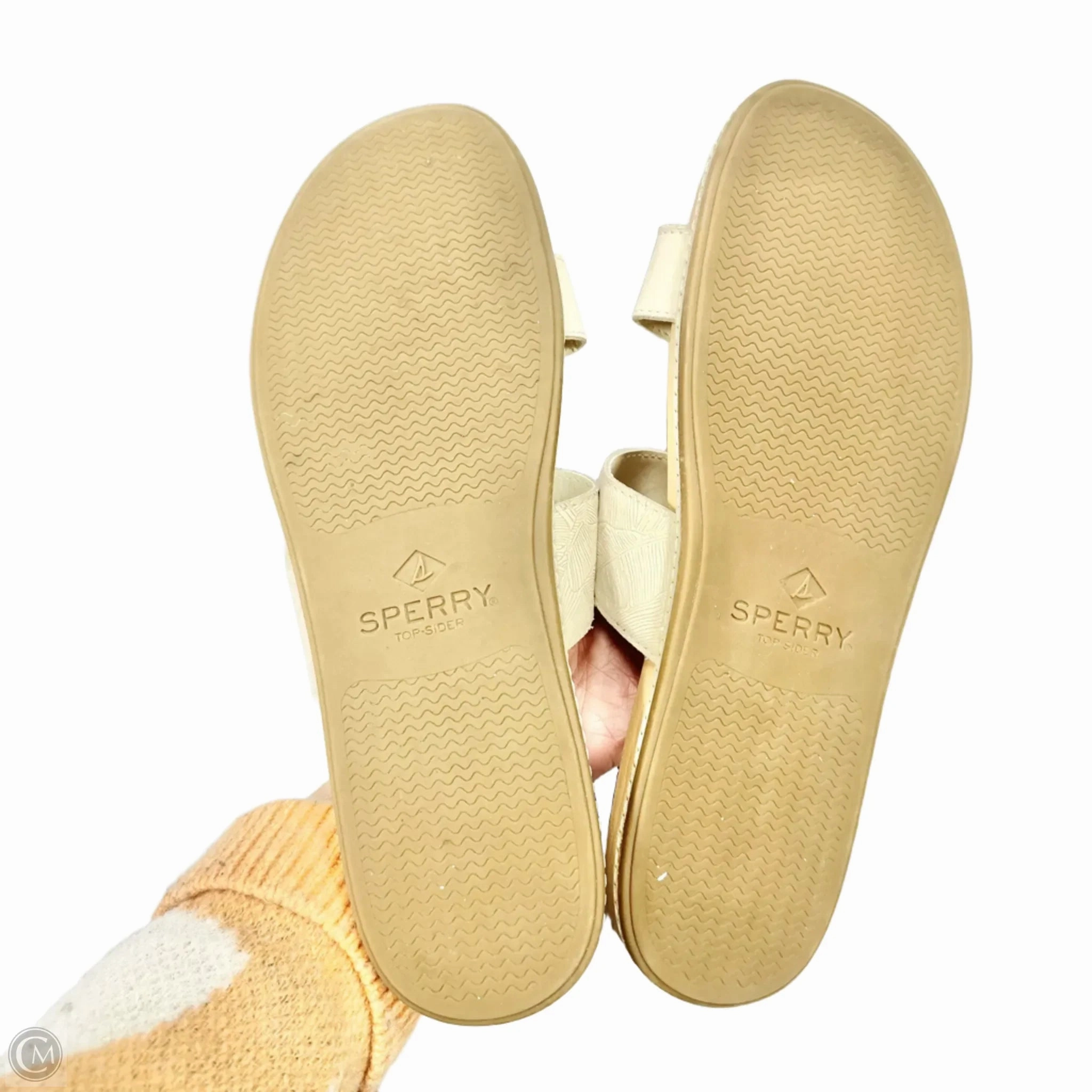 Sandals Flats By Sperry In Beige, Size: 12