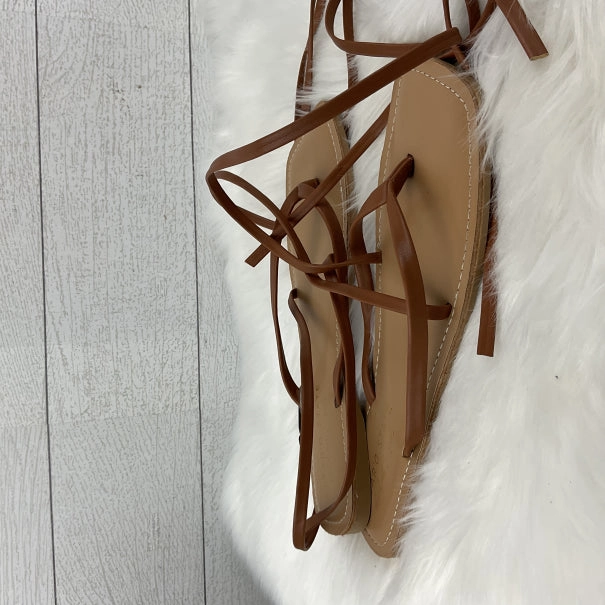 Sandals Flip Flops By Altard State In Brown, Size: 8