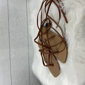 Sandals Flip Flops By Altard State In Brown, Size: 8