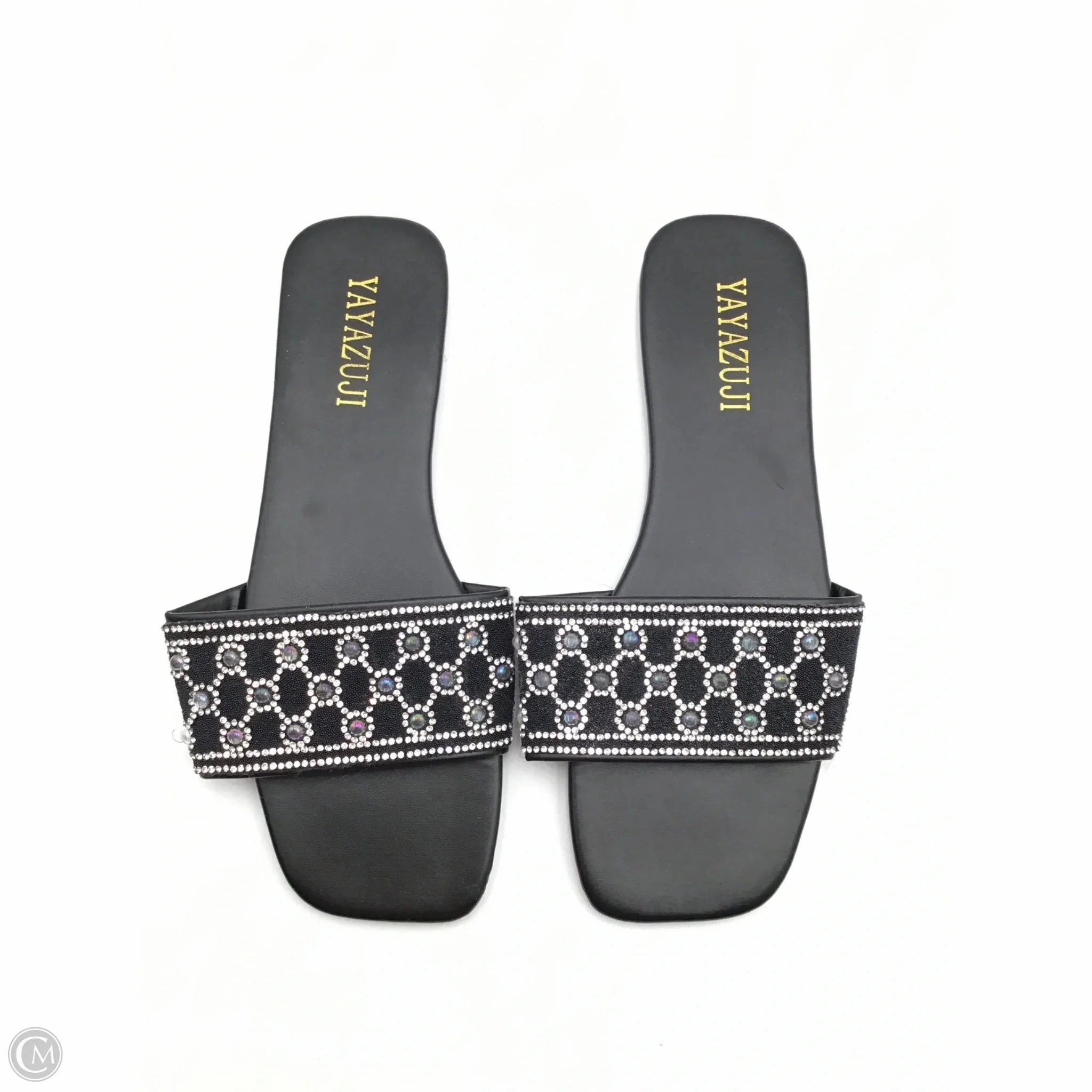 Sandals Flip Flops By Clothes Mentor In Black, Size: 9
